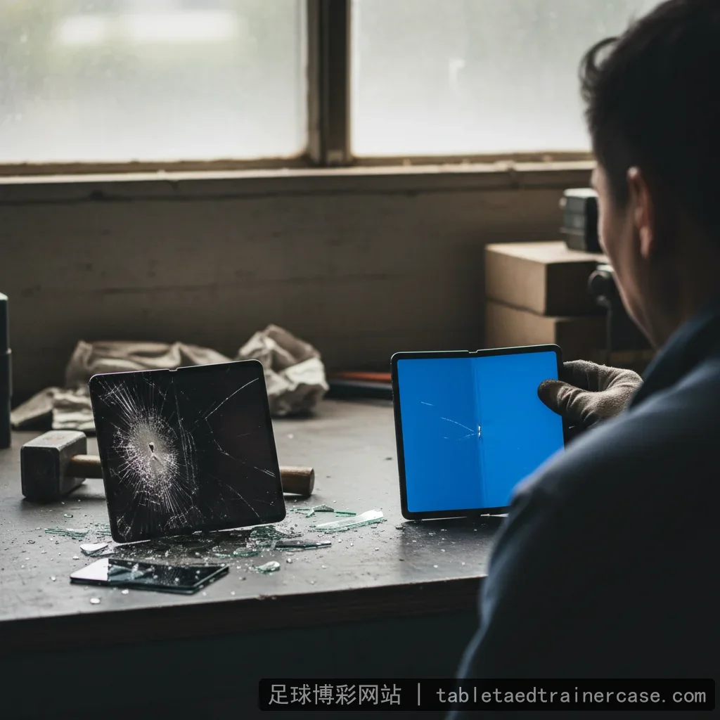 足球博彩网站 - 折叠屏抗摔能力对比测试，玻璃与复合材料表现悬殊 配图1