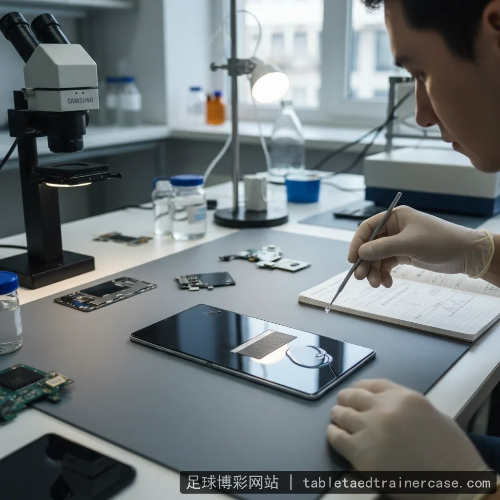 足球博彩网站 - 折叠屏屏幕耐刮性测试，纳米涂层表现成关键差异 - 足球博彩网 配图1